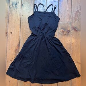 Pact Black Sport Athleisure Dress